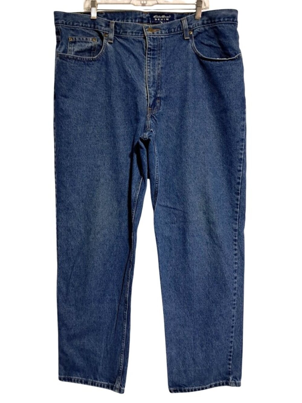 Vintage 90s Eddie Bauer Jeans Mens‎ Size 42 (40)x 32 (31) Relaxed Fit Denim Blue